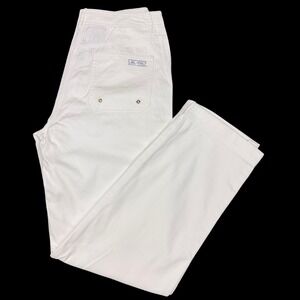 Lauren Ralph Lauren Pants Womens 4P White‎ Slightly Tapered 27X28 Minimalist